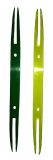 Celtic Shuttle Pair Green and Yellow Green SHH531